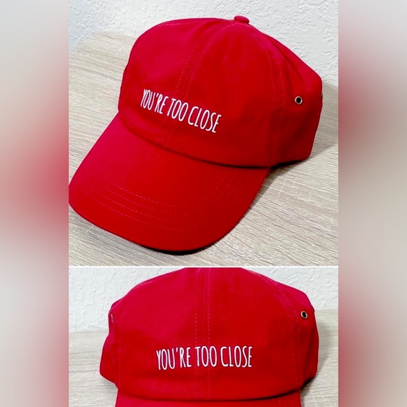 “You’re too close”- Introvert cap 100% Cotton - Picture 1 of 2